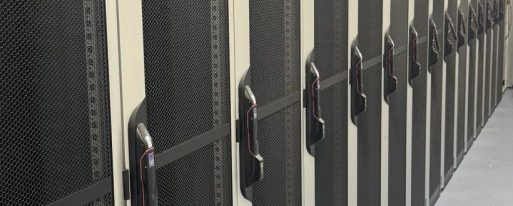 Rack-Reihe im Rechenzentrum