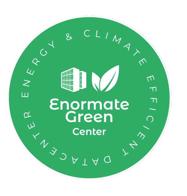 Logo des Rechenzentrums Enormate Green Center